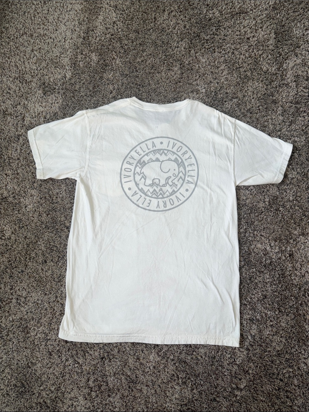 NWOT Ivory Ella Logo Tee